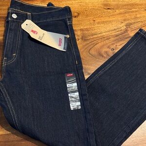 Levi's Men's Dark Blue Slim Straight Jeans